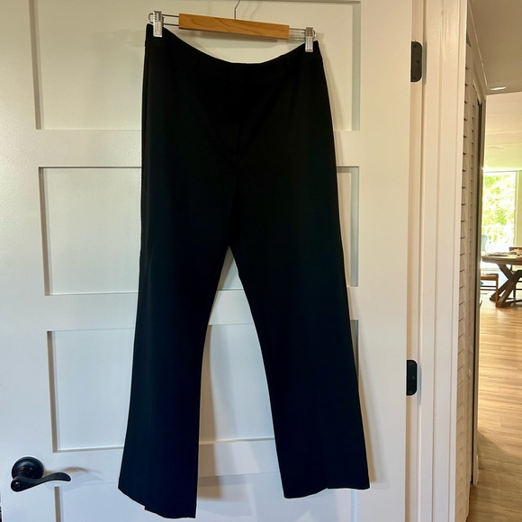 J. McLaughlin Deanne Black Straight Leg Pants Size 10 - Picture 5 of 5
